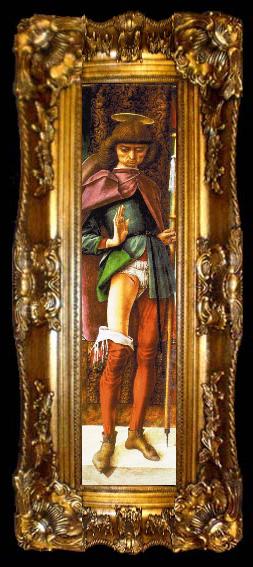 framed  Carlo Crivelli St.Roch, ta009-2